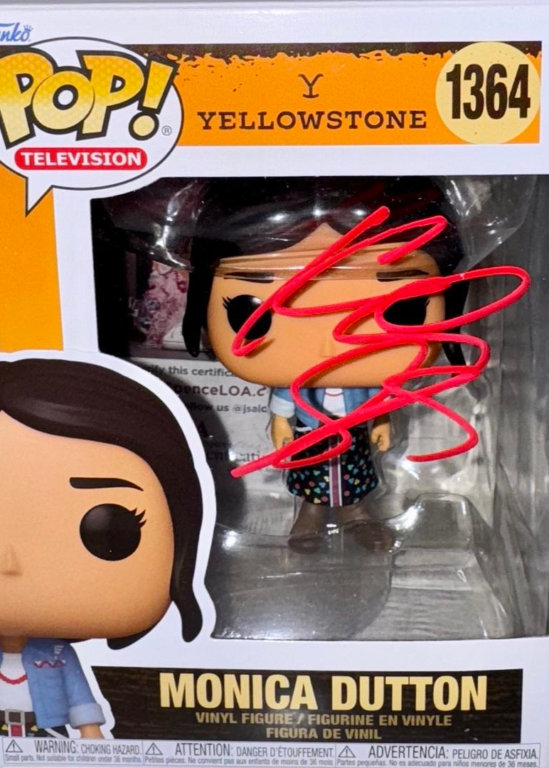 Kelsey Asbille Signed Funko Pop #1364 "Monica Dutton" (Yellowstone) - JSA COA #01